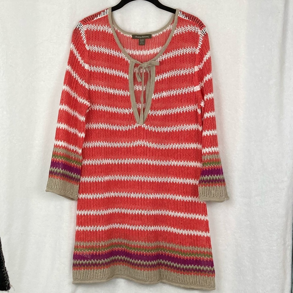 Tommy Bahama Women’s Open Weave Crochet Swim Cover